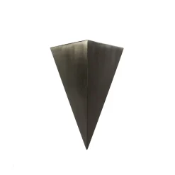 Edelstahl Außenwandleuchte Dreieck LED