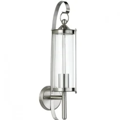 Edelstahl Laterne für die Wand Außenleuchte