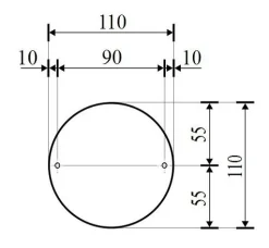 Edelstahl Wegeleuchte außen BRISTOL wetterfest