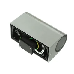 Edle Außenleuchte Up & Down Spot Silber AALBORG