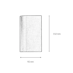 Edle Außenleuchte Up & Down Spot Silber AALBORG