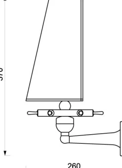 Edle Wandlampe Antik Maritim aus Messing VELIERO