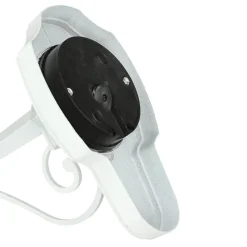 Edle Wandleuchte Weiß BREST außen regenfest E27