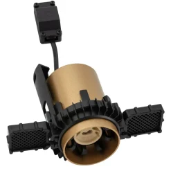 Einbauspot Metall akzentuiert rund Ø5,5 cm GU10 in Gold