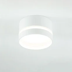 Einbaustrahler GX53 Ø 8,5 cm Weiß Aluminium Modern