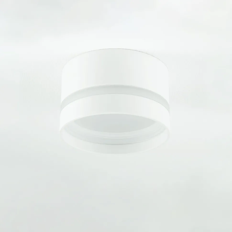 Einbaustrahler GX53 Ø 8,5 cm Weiß Aluminium Modern