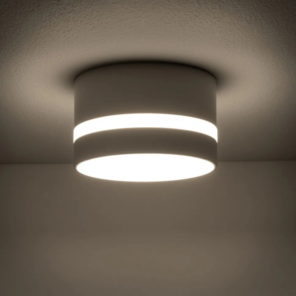 Einbaustrahler GX53 Ø 8,5 cm Weiß Aluminium Modern