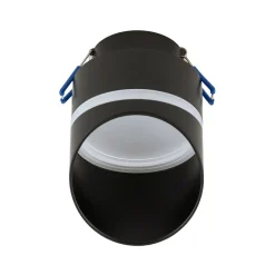 Einbaustrahler GX53 Schwarz H: 12 cm Aluminium Modern