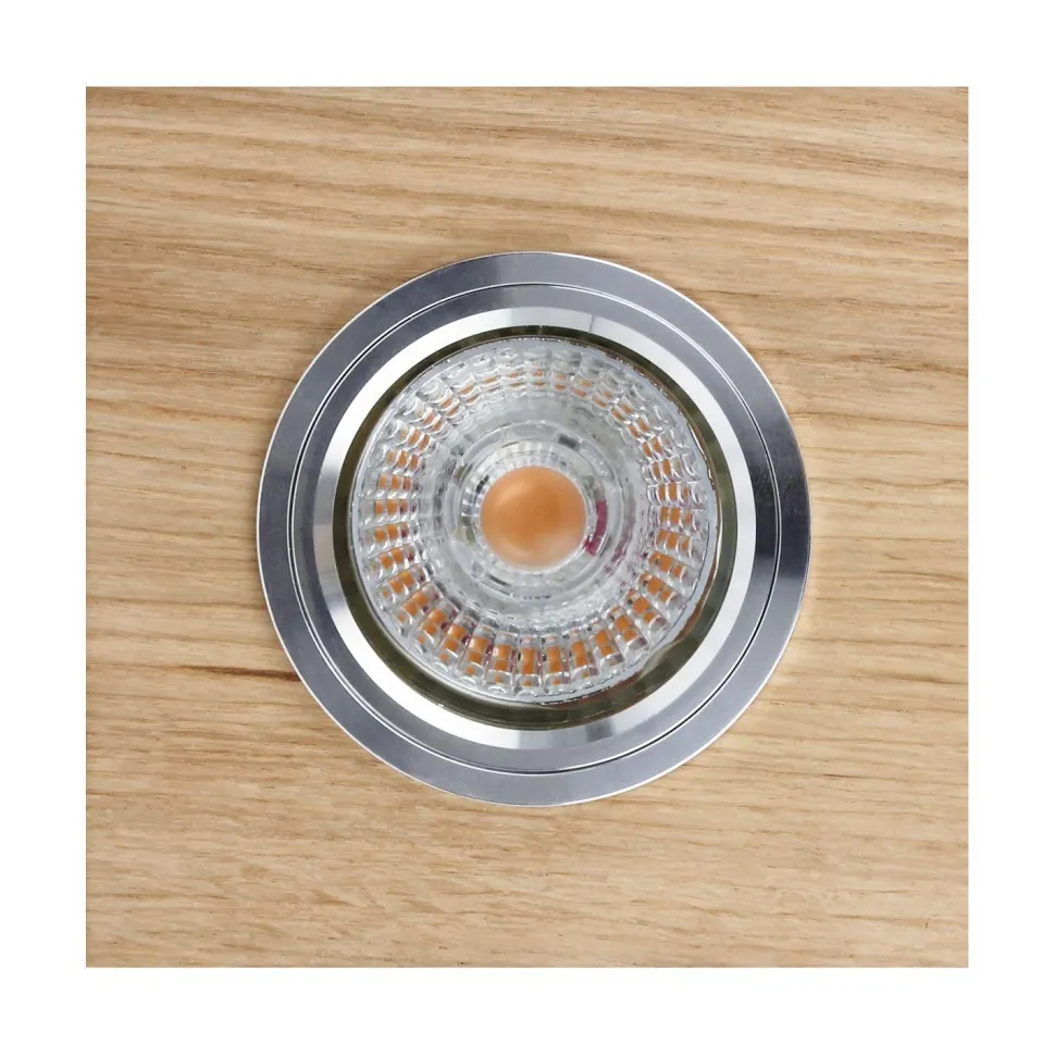 Einbaustrahler Holz beweglich mit LED 5W DELEN