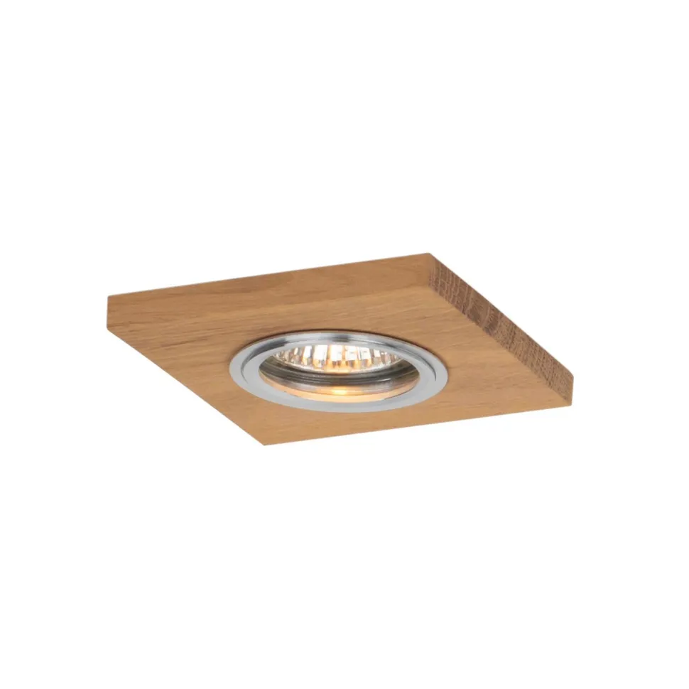 Einbaustrahler Holz beweglich mit LED 5W DELEN