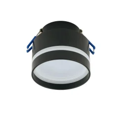 Einbaustrahler Schwarz GX53 Ø 8,5 cm Aluminium Modern