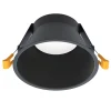 Einbaustrahler Schwarz GX53 Metall Ø 14,5 cm Decke innen