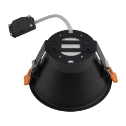 Einbaustrahler Schwarz GX53 Metall Ø 14,5 cm Decke innen