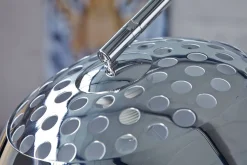 Elegant Standleuchte Retro 170cm Chrom verstellbar