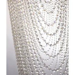 Elegante Deckenlampe Metall Glas GU10 Ø65 cm 10-flammig