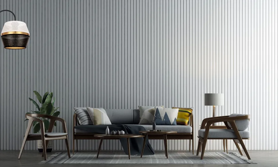 Elegante Wandlampe Metall Schwarz Weiß Gold H:25 cm E27