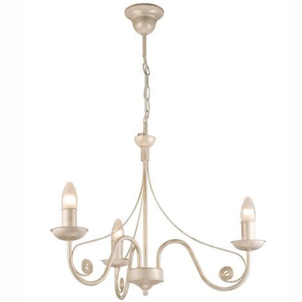 Eleganter Kronleuchter KELSIE Rustikal 3-flmg