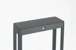 Energieeffiziente LED Solarleuchte IP65 2 W Dunkelgrau