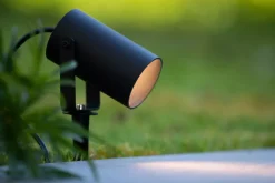 Erdspießstrahler Aluminium IP65 GU10 H:26 cm schwenkbar