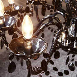 Esszimmer Lampe Designerleuchte Klassisch E14 Schwarz