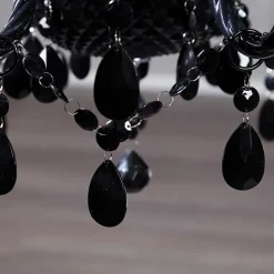 Esszimmer Lampe Designerleuchte Klassisch E14 Schwarz