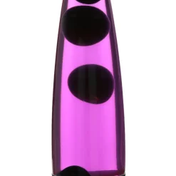 Feminine Lavalampe Pink dunkles Lila Wachs JENNY