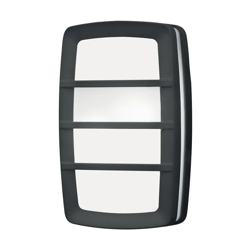 Flache Außenlampe IP54 Wand Decke blendarm wetterfest