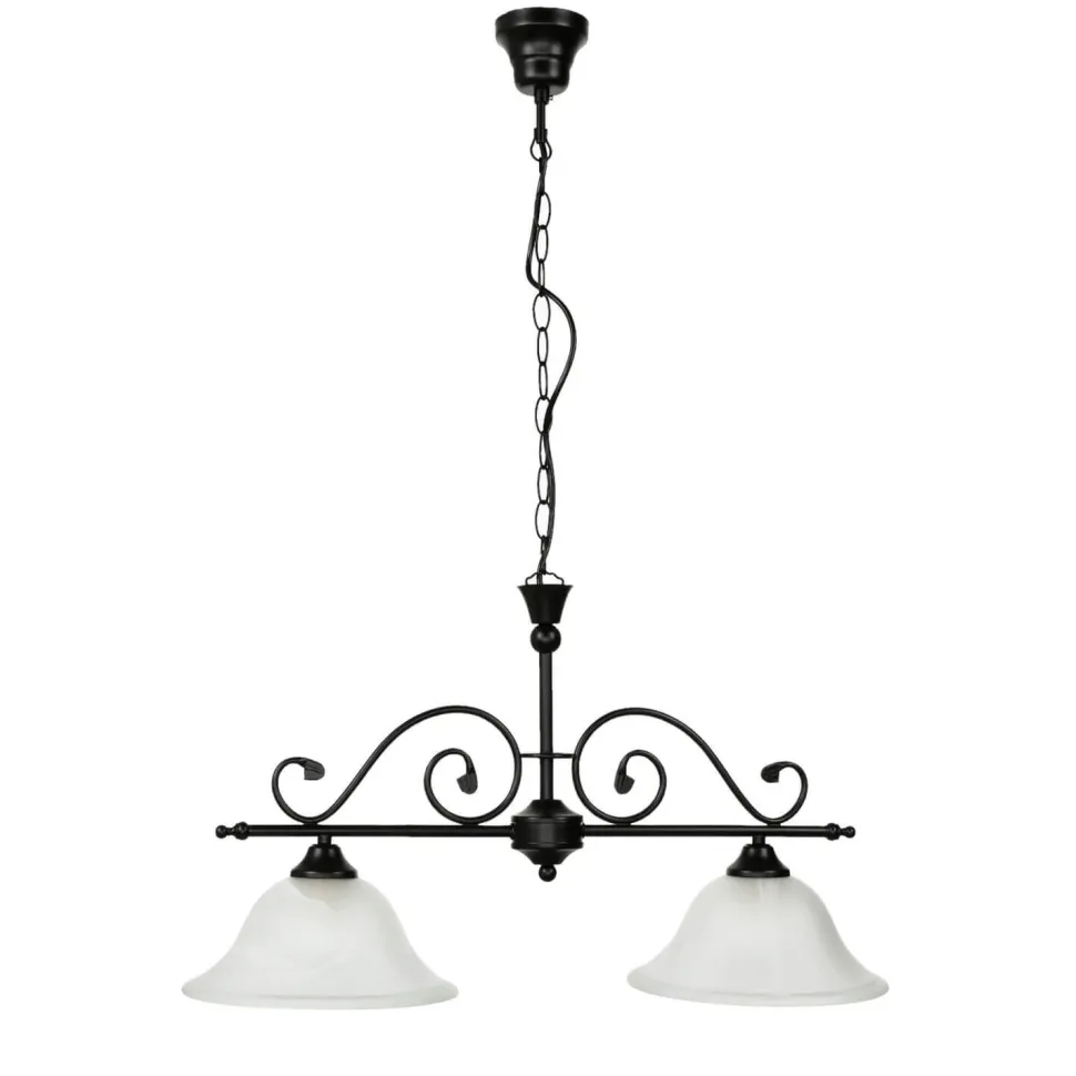 2-flammige Leuchte hängend DOROTHEA Landhausstil