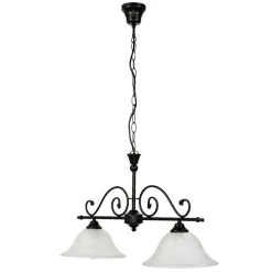 2-flammige Leuchte hängend DOROTHEA Landhausstil