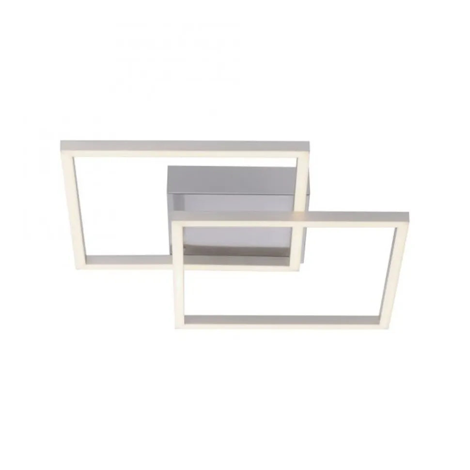 Flexible LED Deckenleuchte in Stahl 3000 K B:35,9 cm