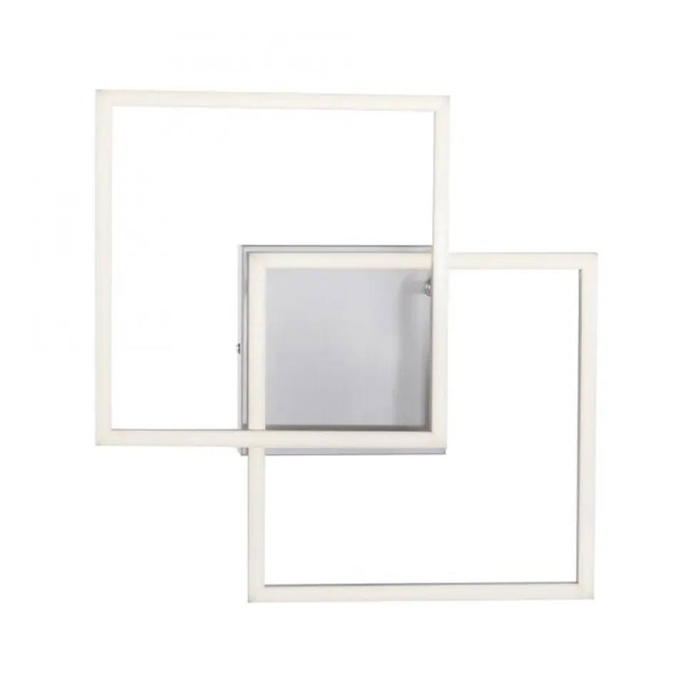 Flexible LED Deckenleuchte in Stahl 3000 K B:35,9 cm