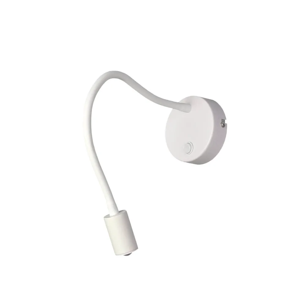 Flexible LED Wandleuchte Metall zeitloses Design