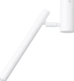 Flexible Wandlampe Weiß Metall G9 H:30 cm Zylinder