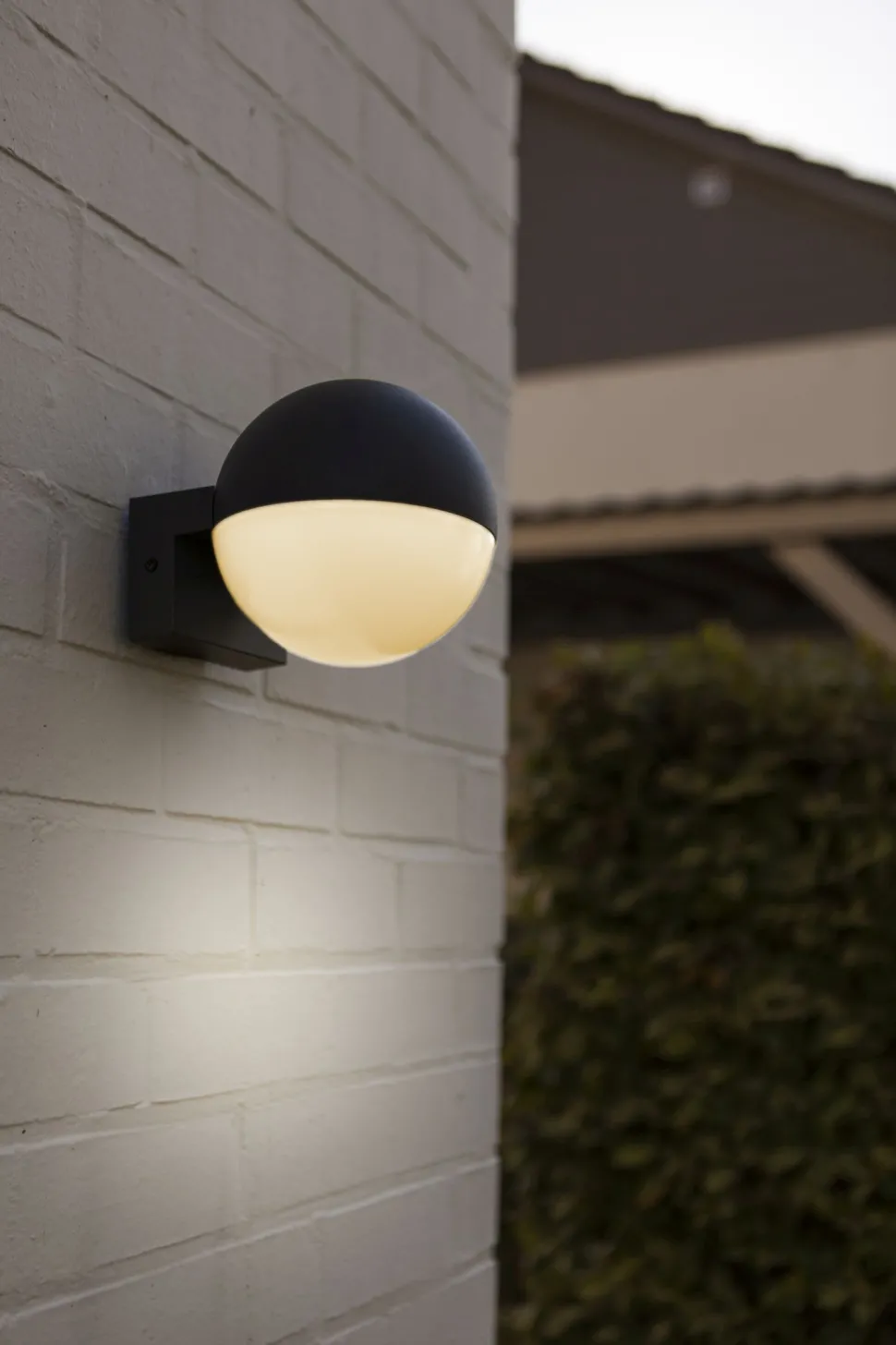 Flexibler Außenspot Aluminium B:15 cm E27 IP54 blendarm