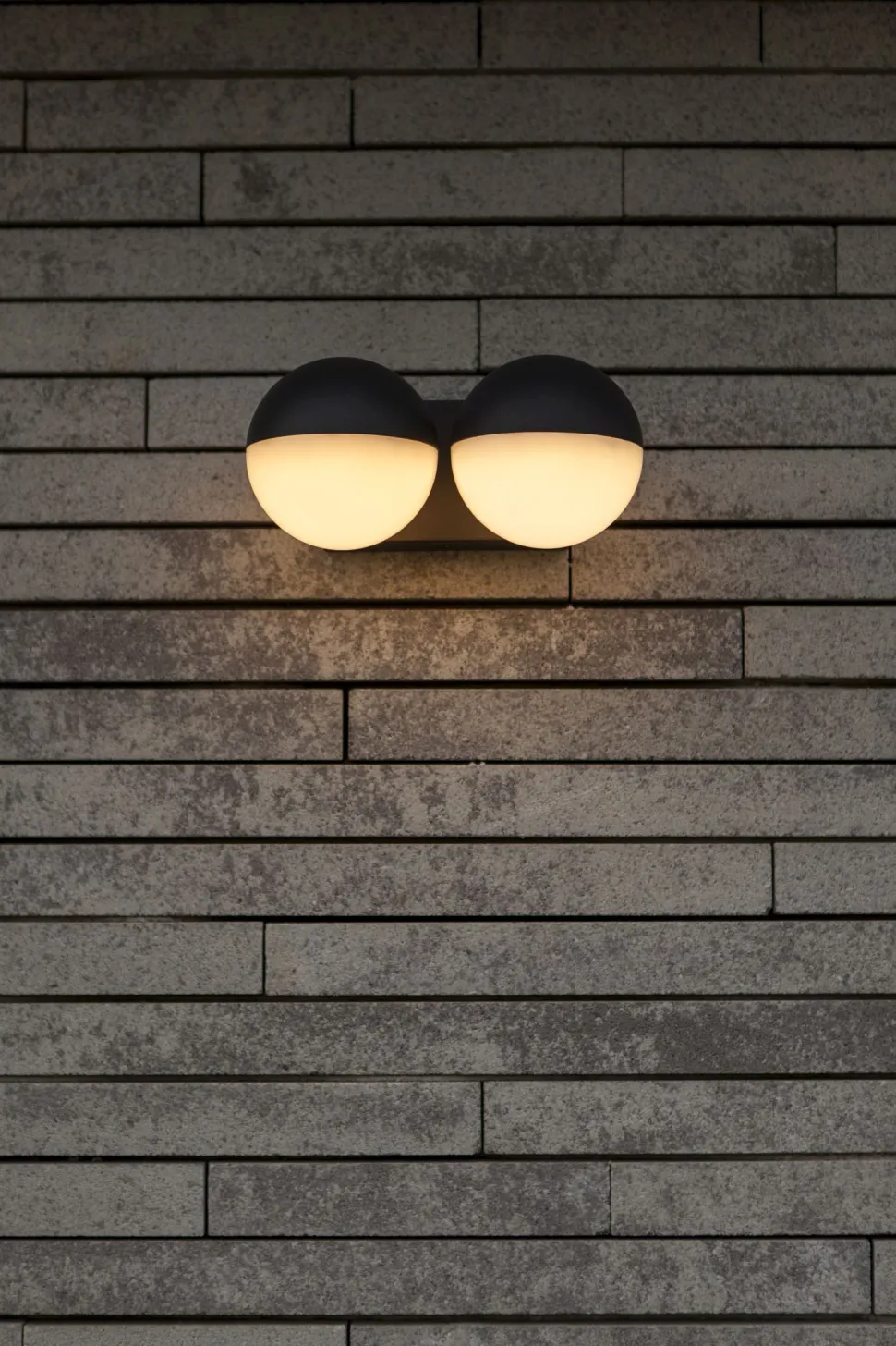 Flexibler Außenspot Up Down H:21 cm E27 IP54 blendarm