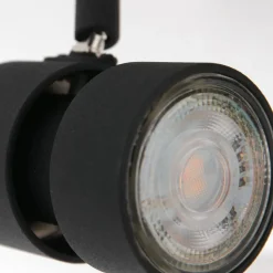 Flexibler Deckenspot Schwarz inkl. GU10 zielgerichtet