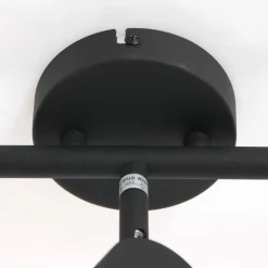 Flexibler Deckenspot Schwarz inkl. GU10 3-flammig