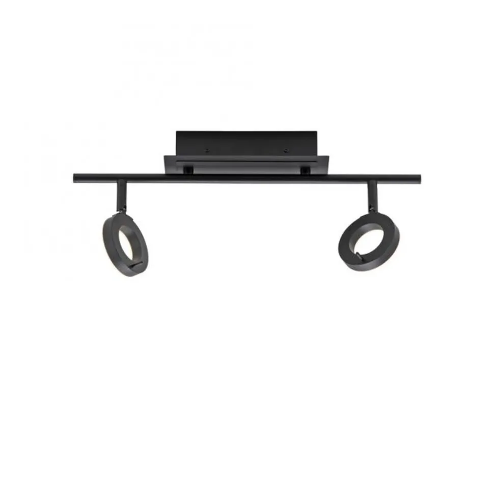 Flexibler LED Deckenspot Anthrazit IP44 50 cm blendarm