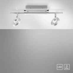 Flexibler LED Deckenspot in Aluminium IP44 L:50,5 cm