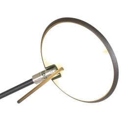 Flexibler LED Wandstrahler Schwarz dimmbar