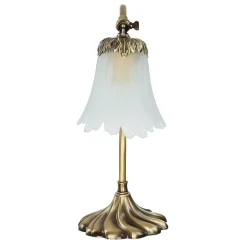 Florale Tischleuchte Tischlampe E14