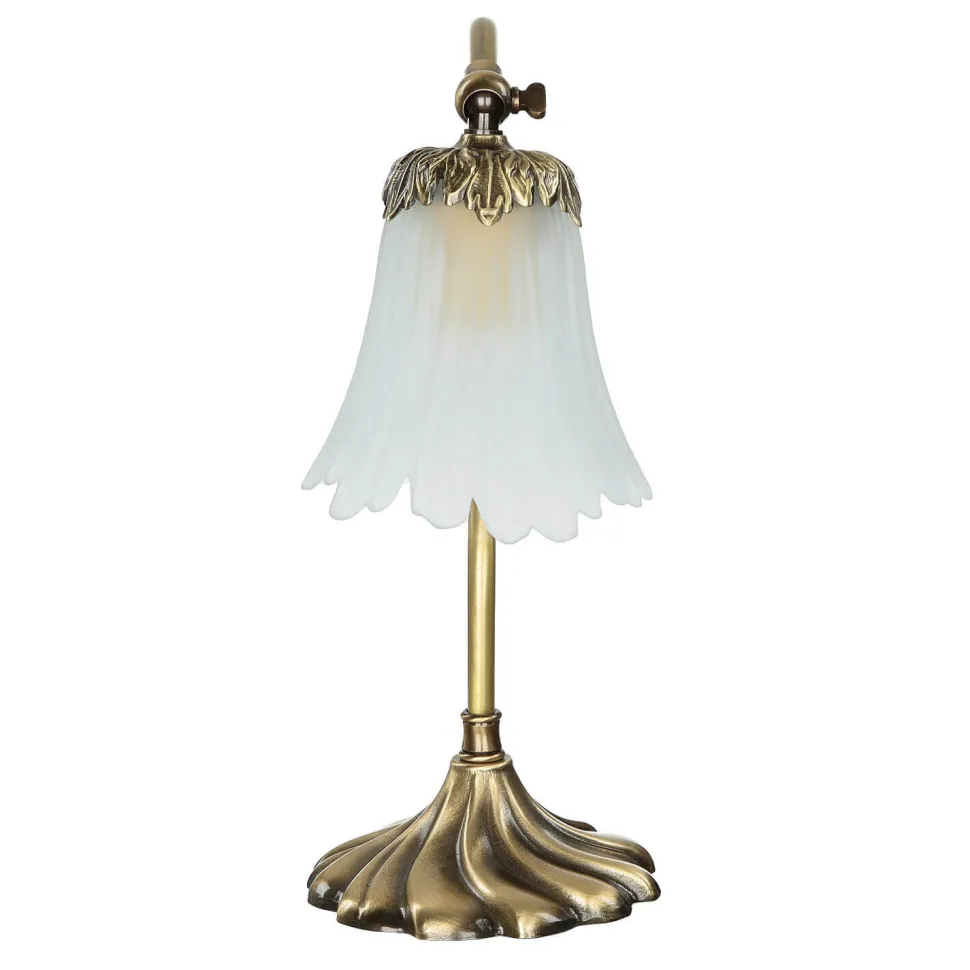 Florale Tischleuchte Tischlampe E14