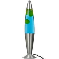 Frische Lavalampe Blau Gelb Retro Design JENNY