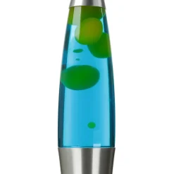 Frische Lavalampe Blau Gelb Retro Design JENNY