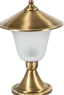 Gartenbeleuchtung aus Messing Glas rostfrei dekorativ