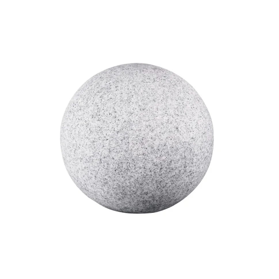 Gartenkugel Stein Optik Ø20cm E27 IP65 mit Kabel