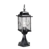 Gartenlampe Stehend Rustikales Design Kirchenglas