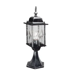 Gartenlampe Stehend Rustikales Design Kirchenglas