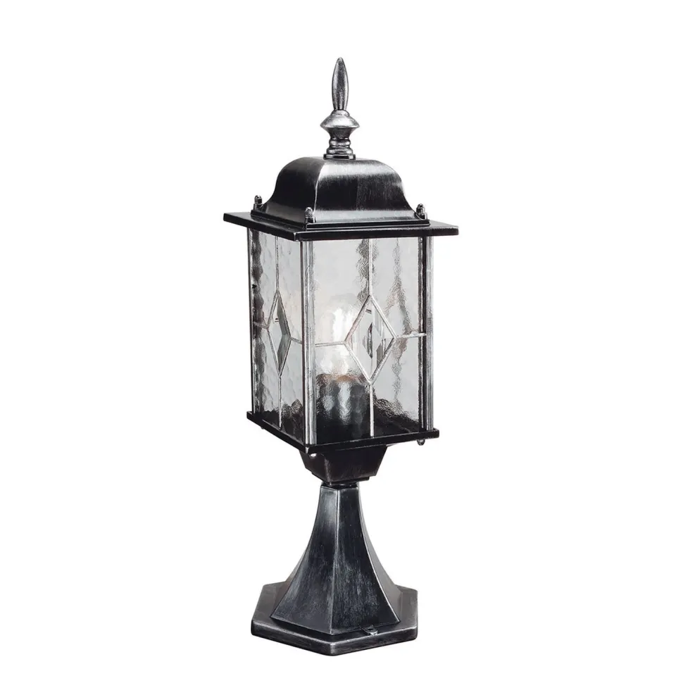 Gartenlampe Stehend Rustikales Design Kirchenglas