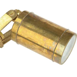 Gartenleuchte Erdspieß Echt-Messing IP64 verstellbar